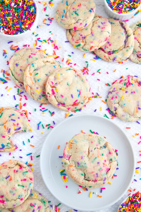 Vegan Sprinkle Cookies