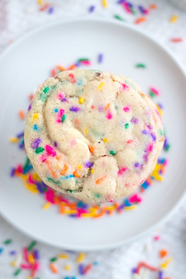 Soft and Chewy Funfettti Cookies
