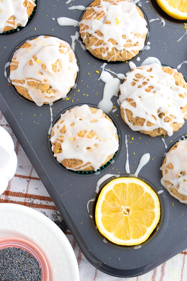 The Best Vegan Lemon Muffins