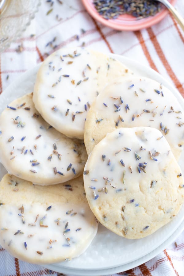 Vegan Lemon Lavender Cookies