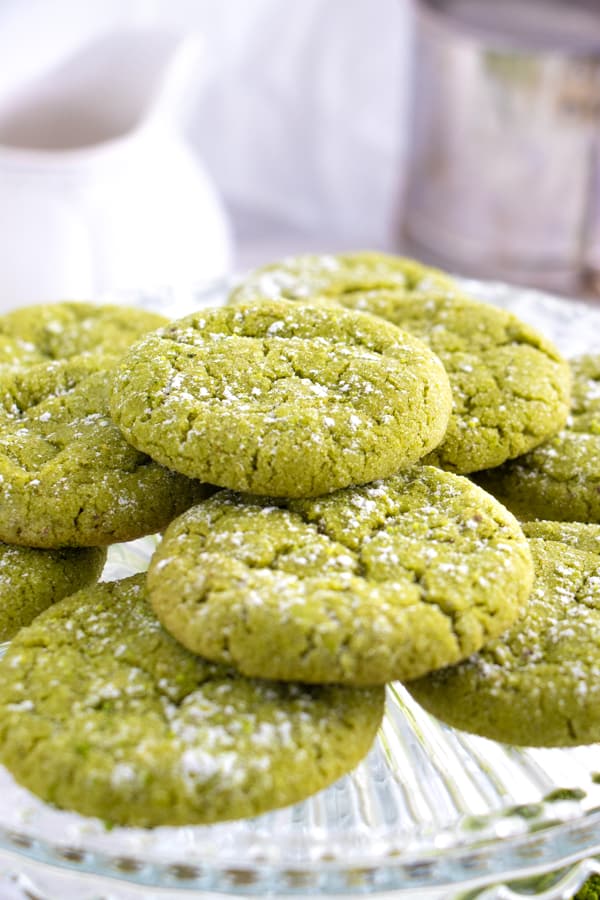 Green Tea Sugar Cookies