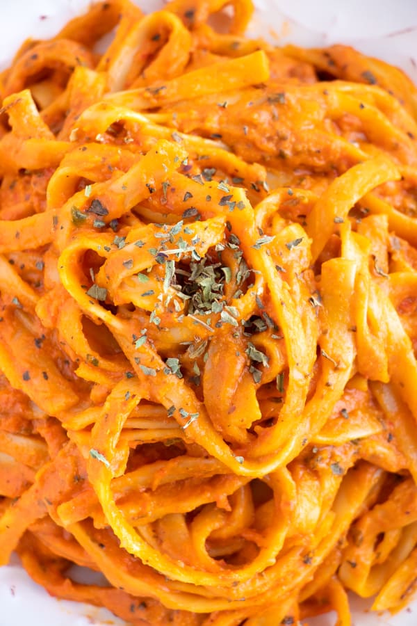 Roasted Red Pepper Pasta