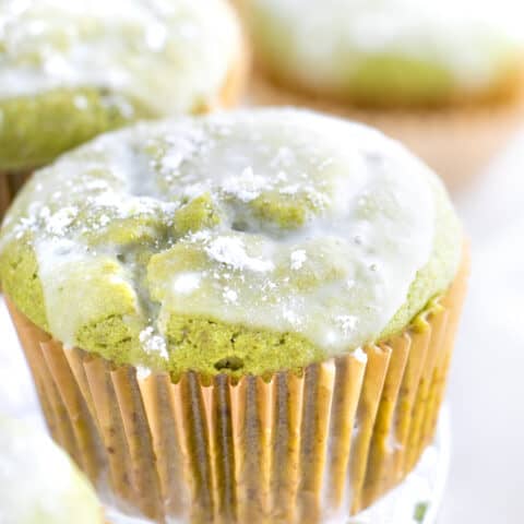 Sweet Matcha Muffins