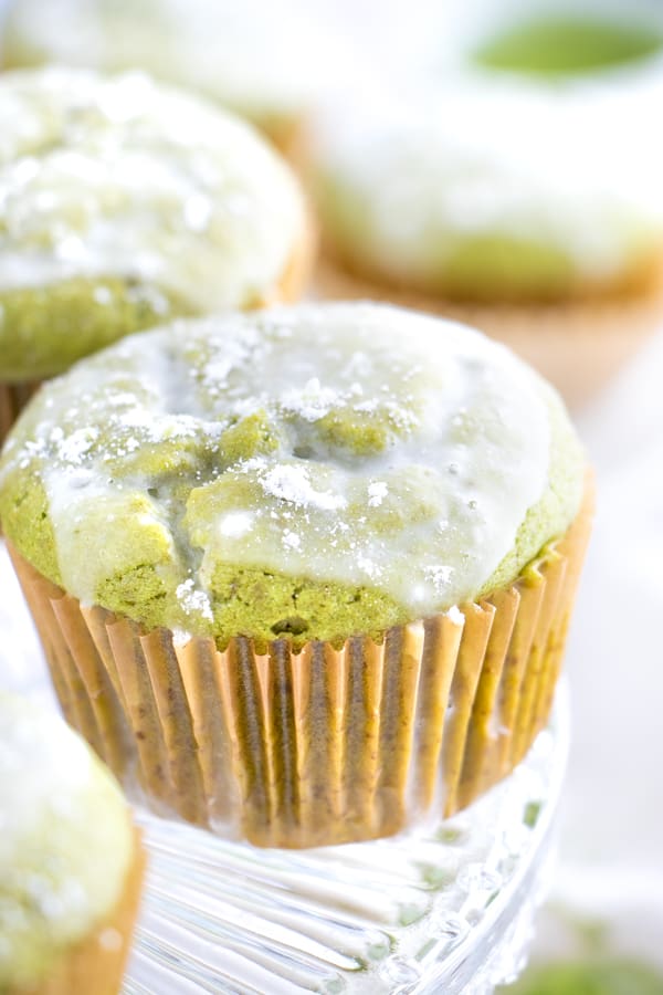 Sweet Matcha Muffins