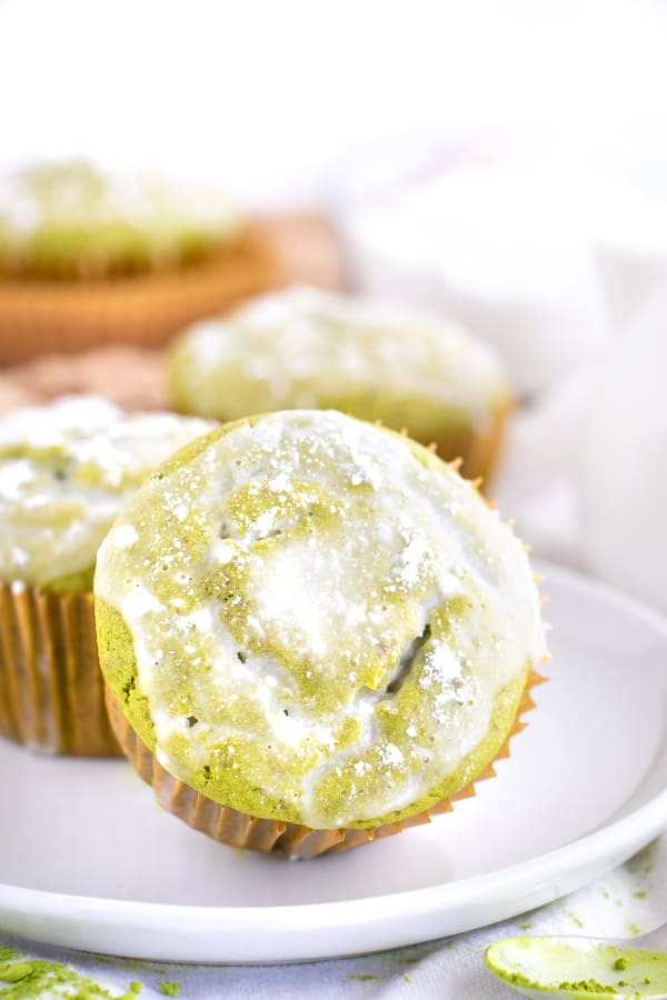 1 Bowl Matcha Muffins