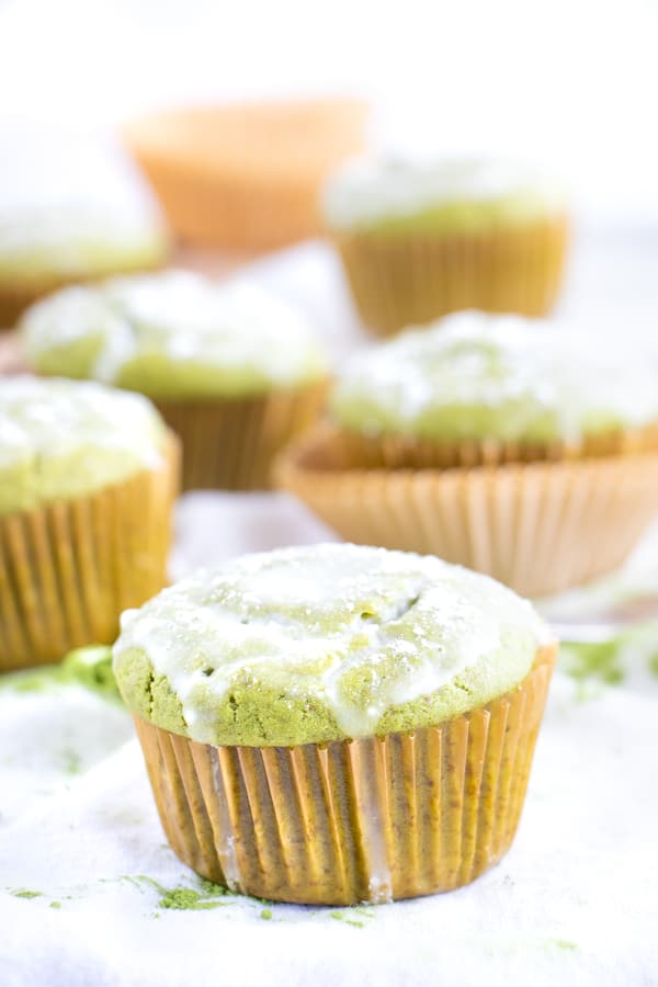 Homemade Matcha Muffins