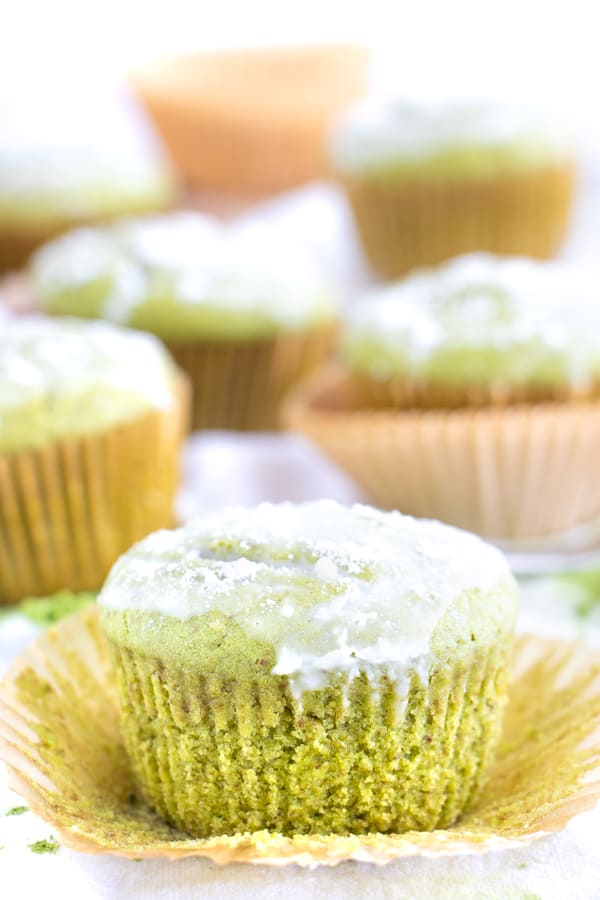 Matcha Lemon Muffins