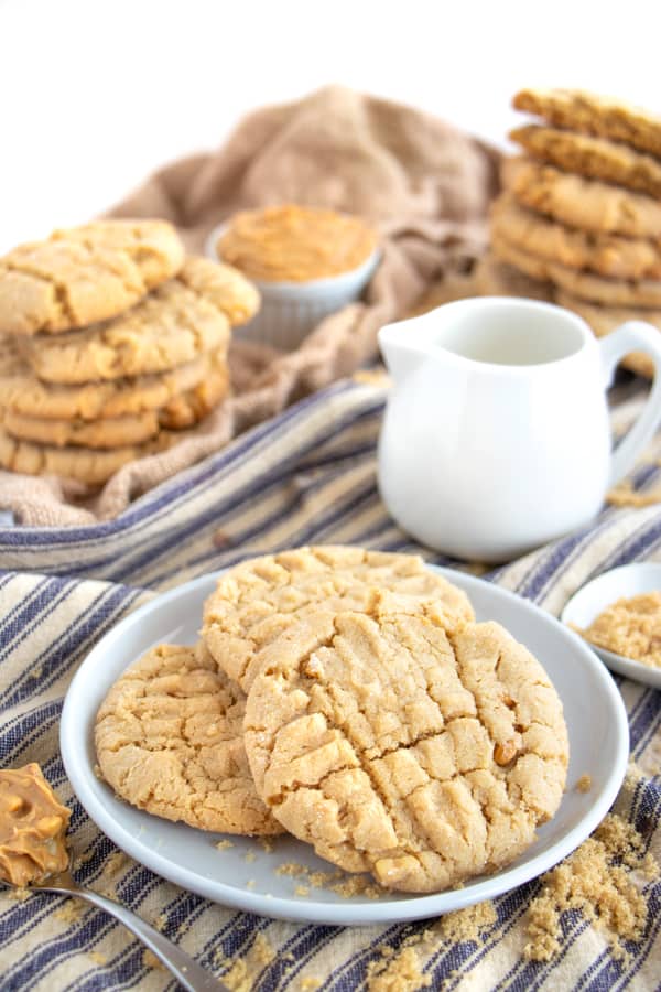 Dairy Free Peanut Butter Cookies