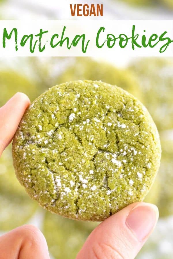 Vegan Matcha Cookies