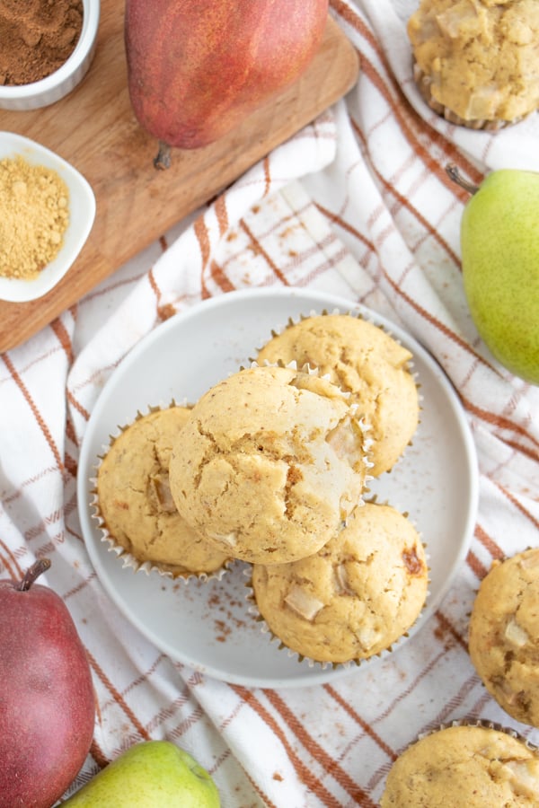 Homemade Pear Muffin Recipe