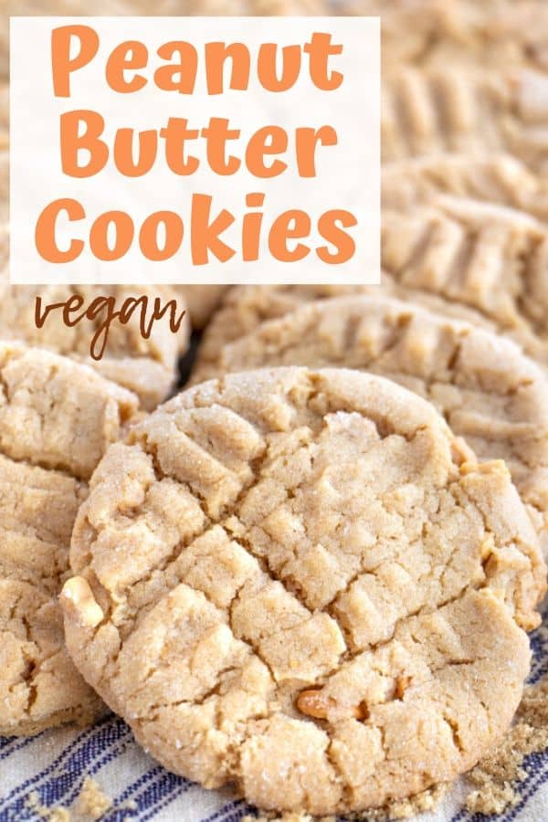 Vegan Peanut Butter Cookies