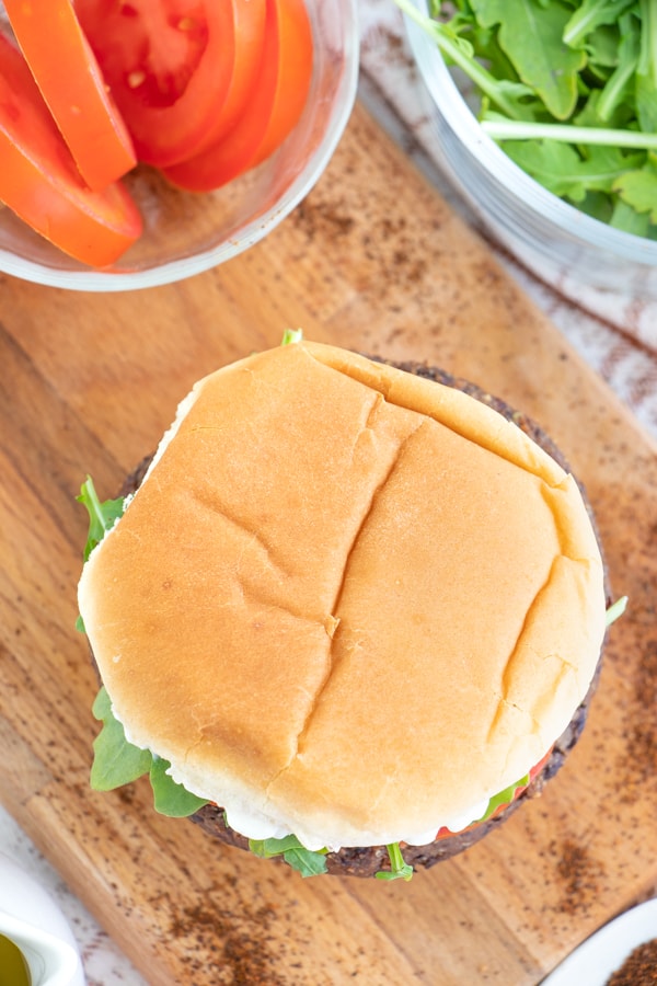 Vegetarian Bean Burgers