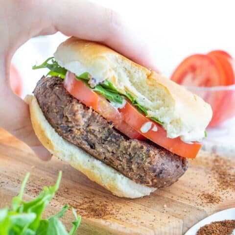 Vegan Black Bean Burger