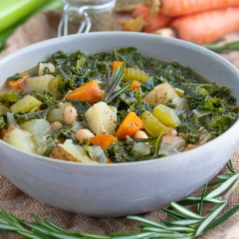 Vegan Potato Kale Soup