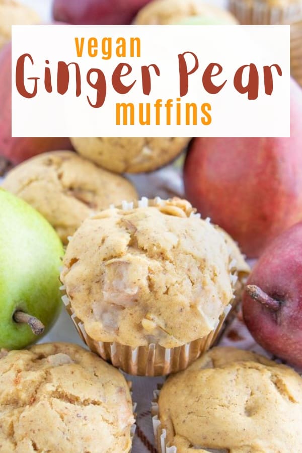 Ginger Pear Muffins