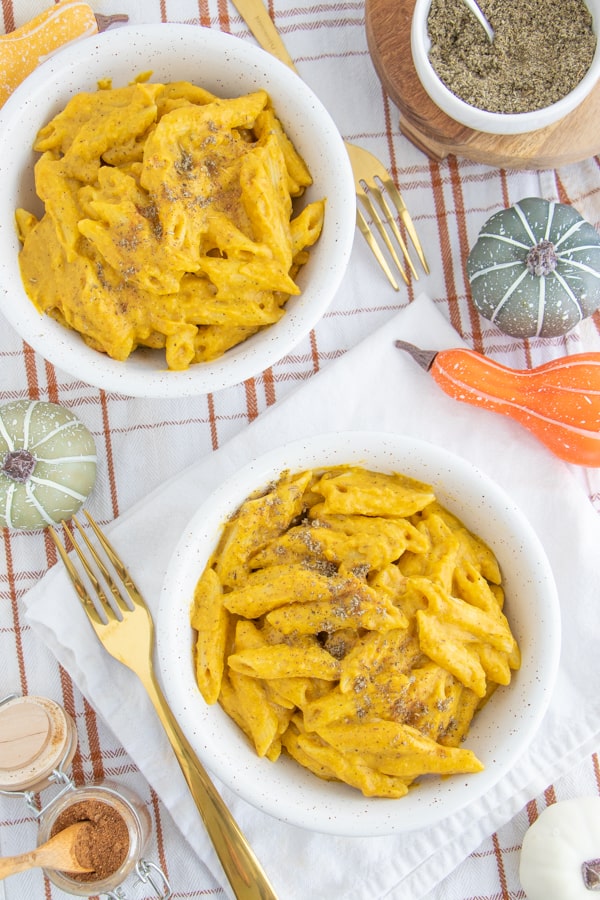 Pumpkin Pasta (creamy & vegan) - plant.well