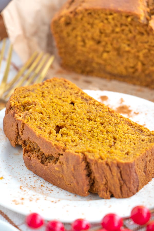 Easy Vegan Pumpkin Bread