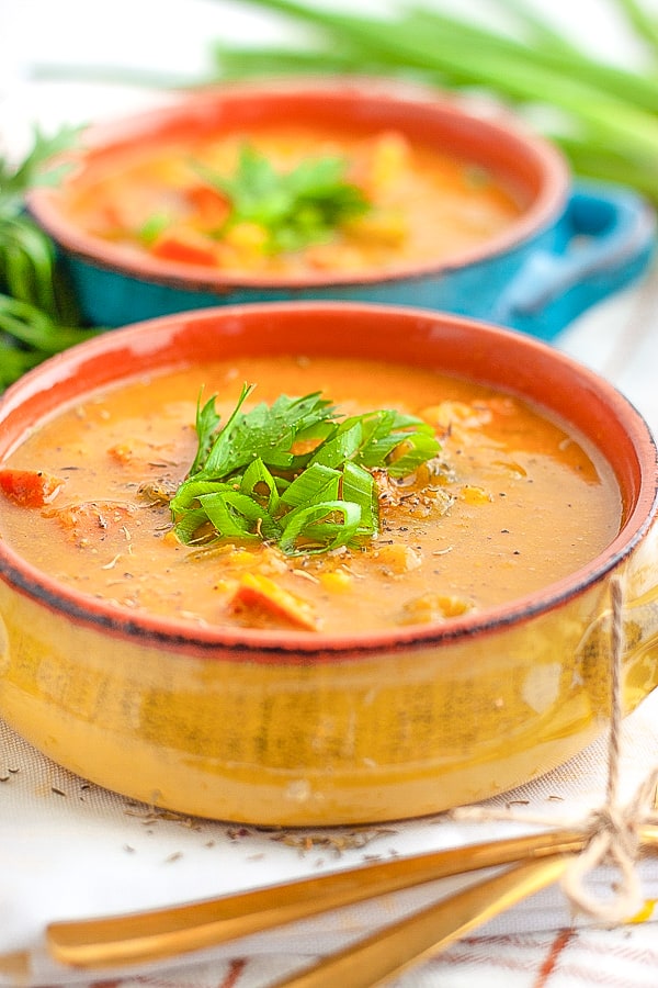 Vegan Corn and Potato Chowder