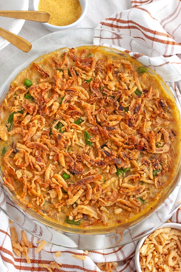 Green Bean Casserole without Cream of Mushroom Soup