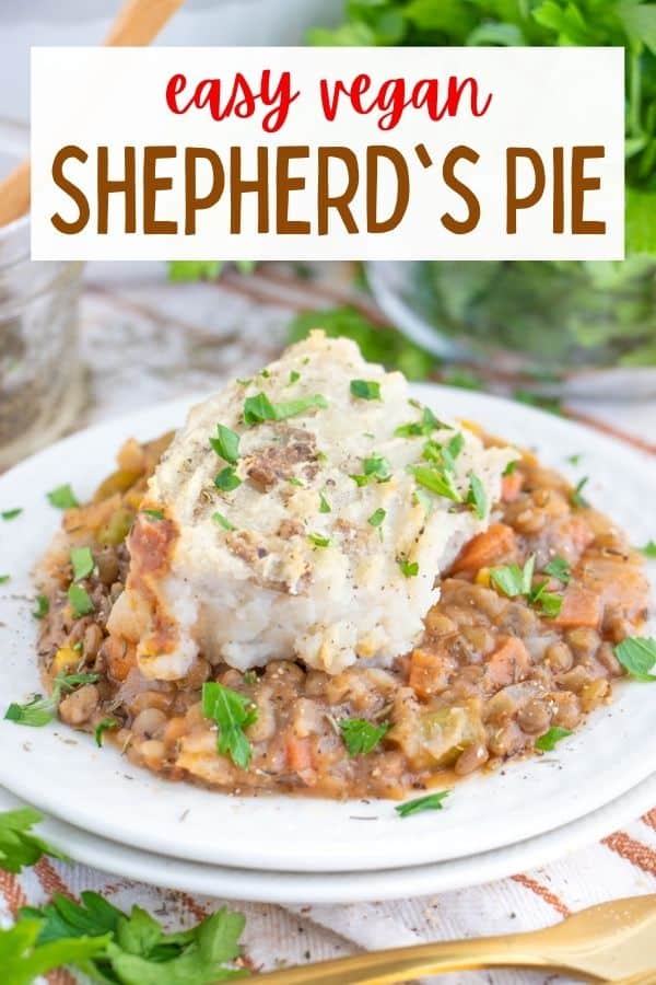 Vegan Lentil Shepherd's Pie Recipe