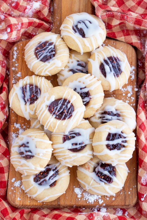 Thumbprint Cookies Recipe with Jam