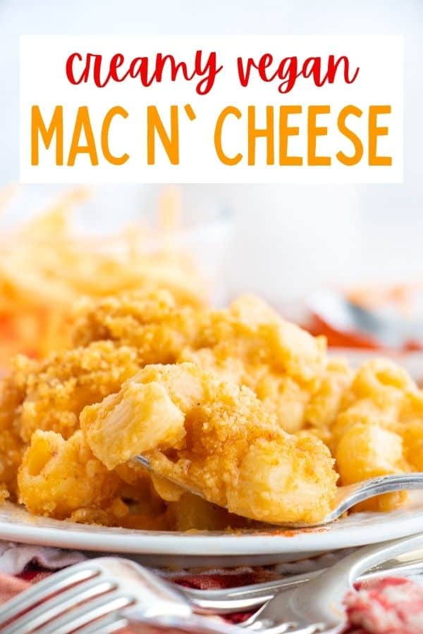 Easy Vegan Baked Mac n Cheese
