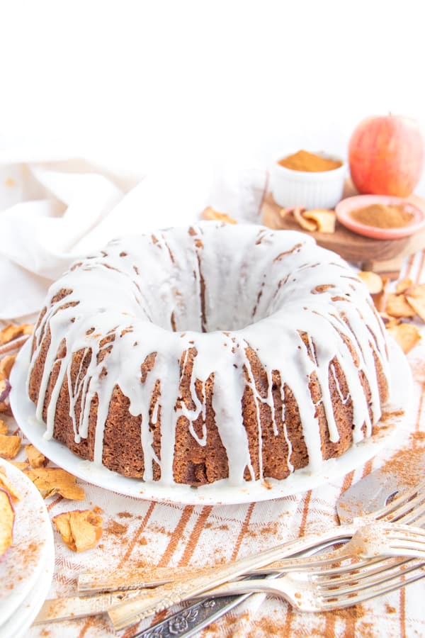 Apple Cake Eggless