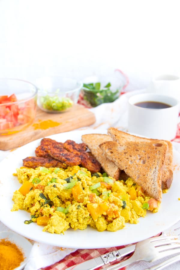 Tofu Scramble Breakfast