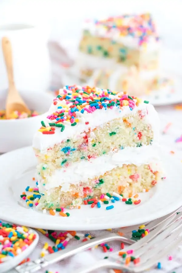 Vegan Funfetti Cake