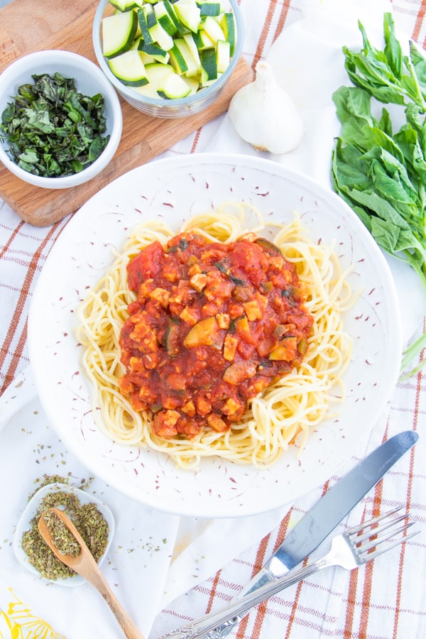 Vegetarian Spaghetti Recipe
