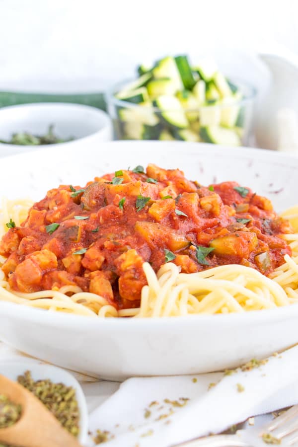 Vegetarian Spaghetti