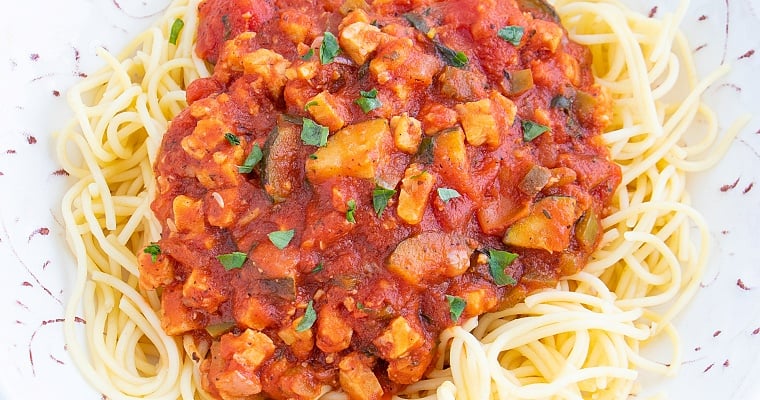 Easy Homemade Vegan Spaghetti