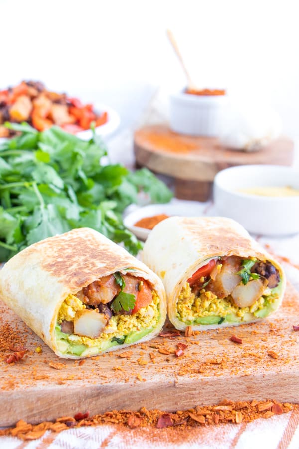 Vegan Breakfast Burrito