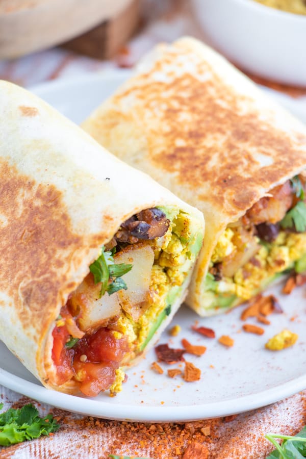 Breakfast burrito recipe