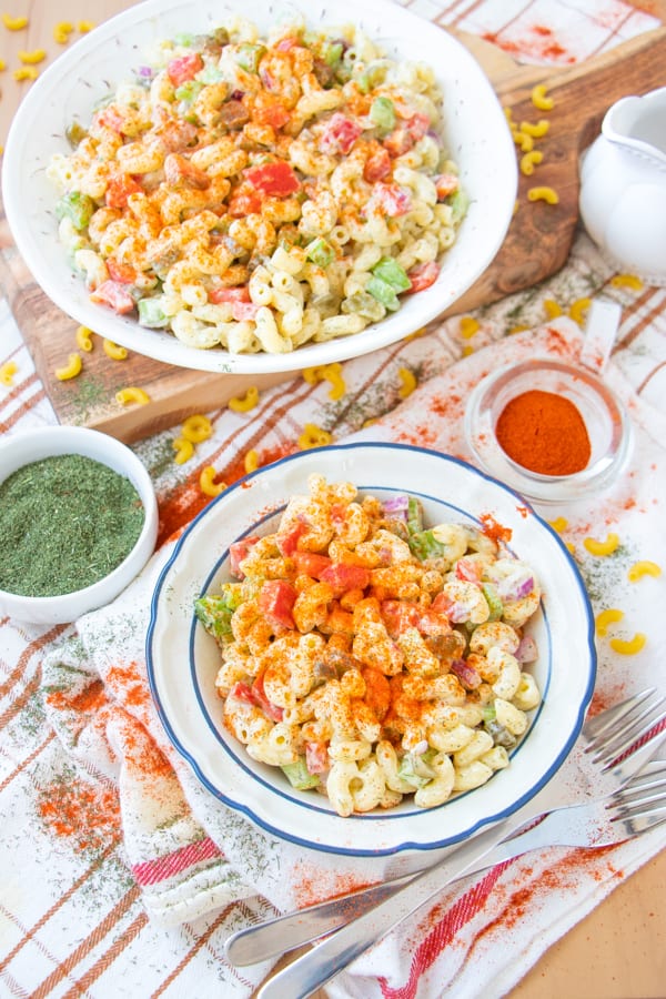 Macaroni Salad Recipe Veg