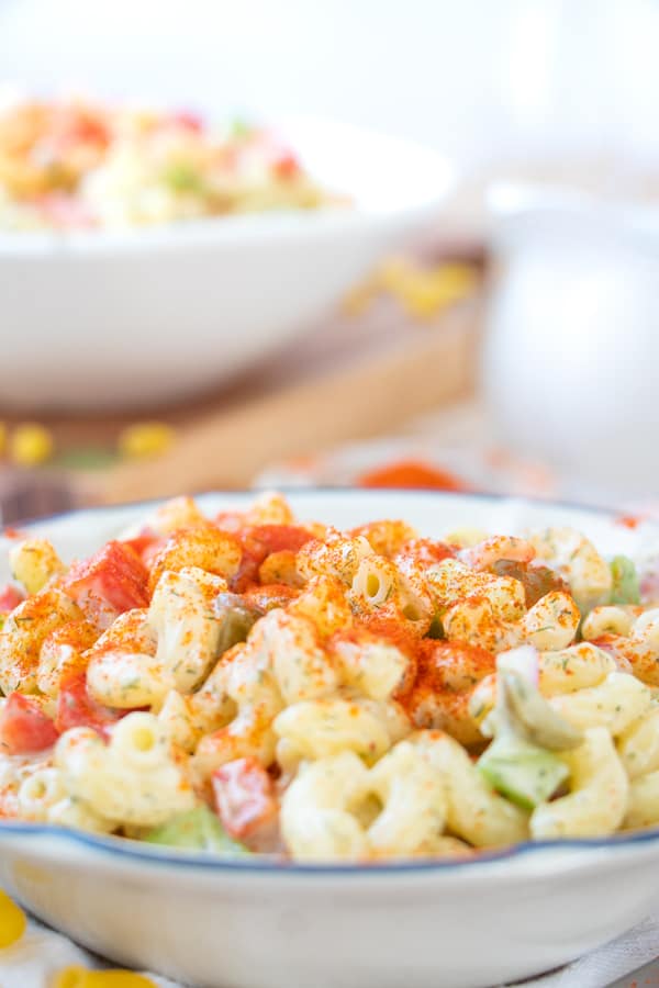 Vegan Pasta Salad Creamy