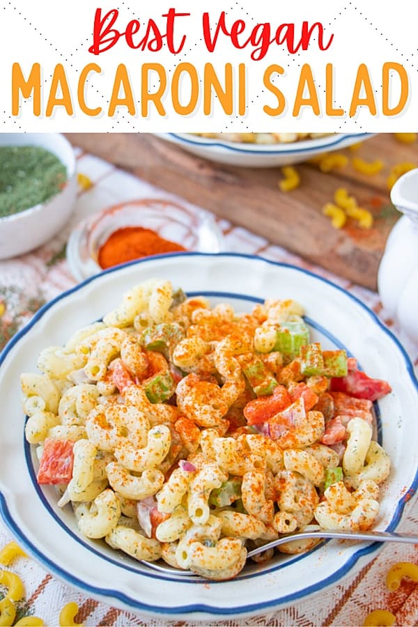 Best Macaroni Salad Dairy Free