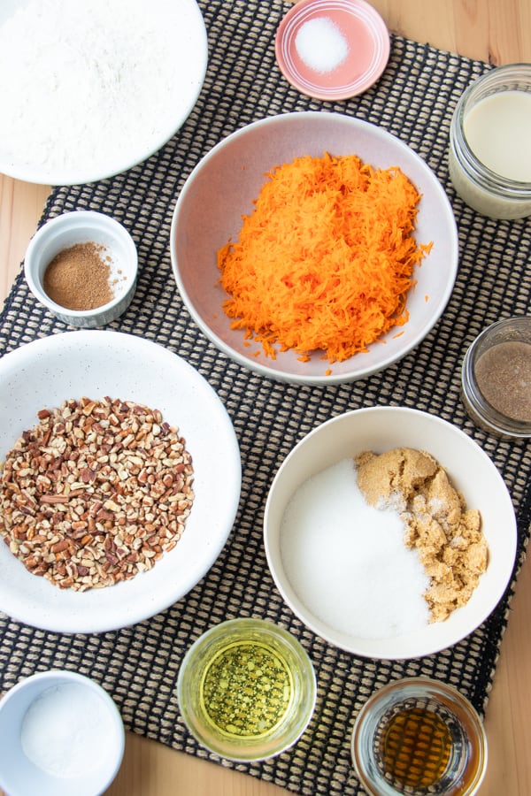 Dairy Free Carrot Cake Cupcakes