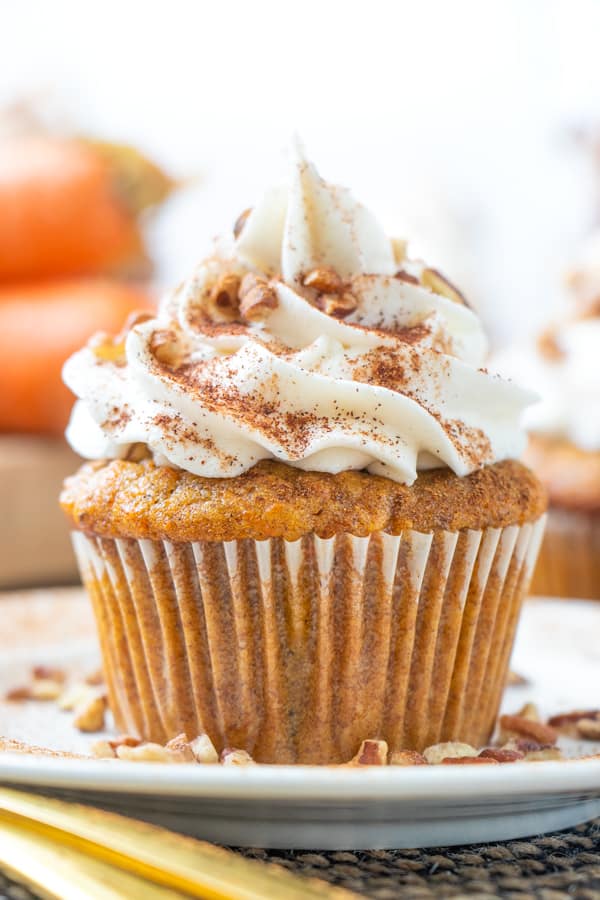 Carrot Cake Cupcakes Recipe