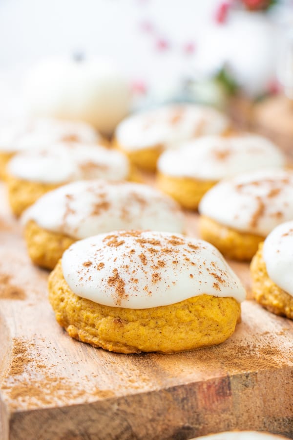 Vegan Pumpkin Sugar Cookies