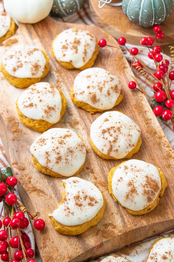 Vegan Pumpkin Spice Cookies