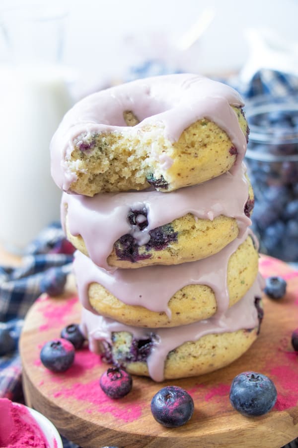 Baked Blueberry Donuts Reciep