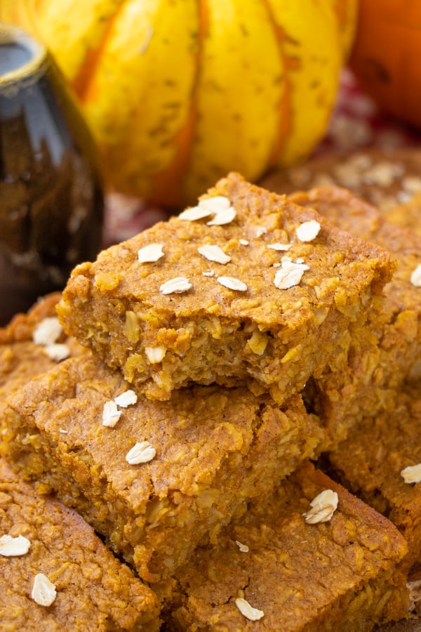 Baked Oatmeal with Pumpkin
