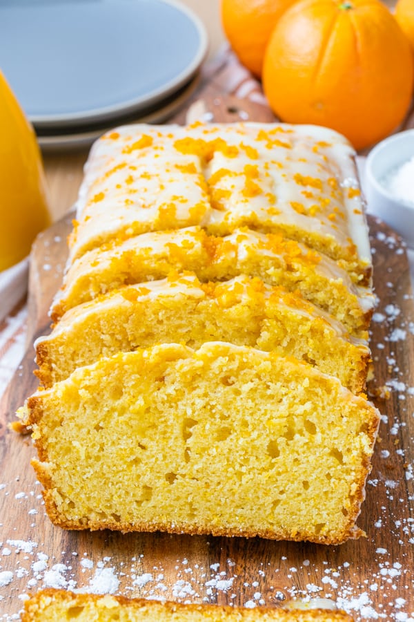 Cake slices on serving board.