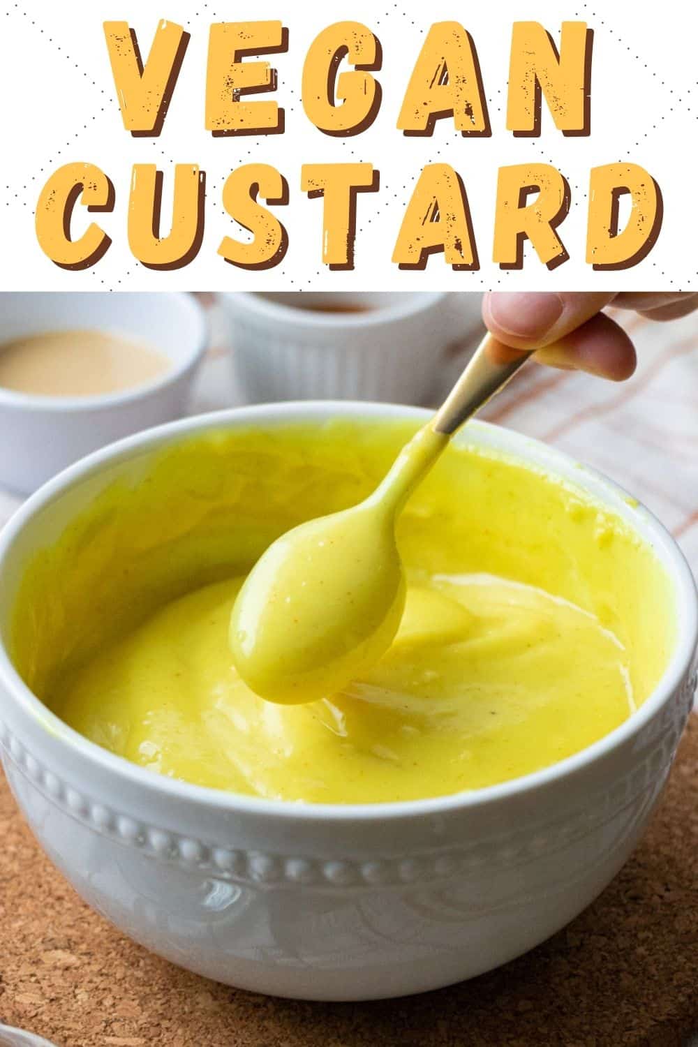 Vegan custard pin.